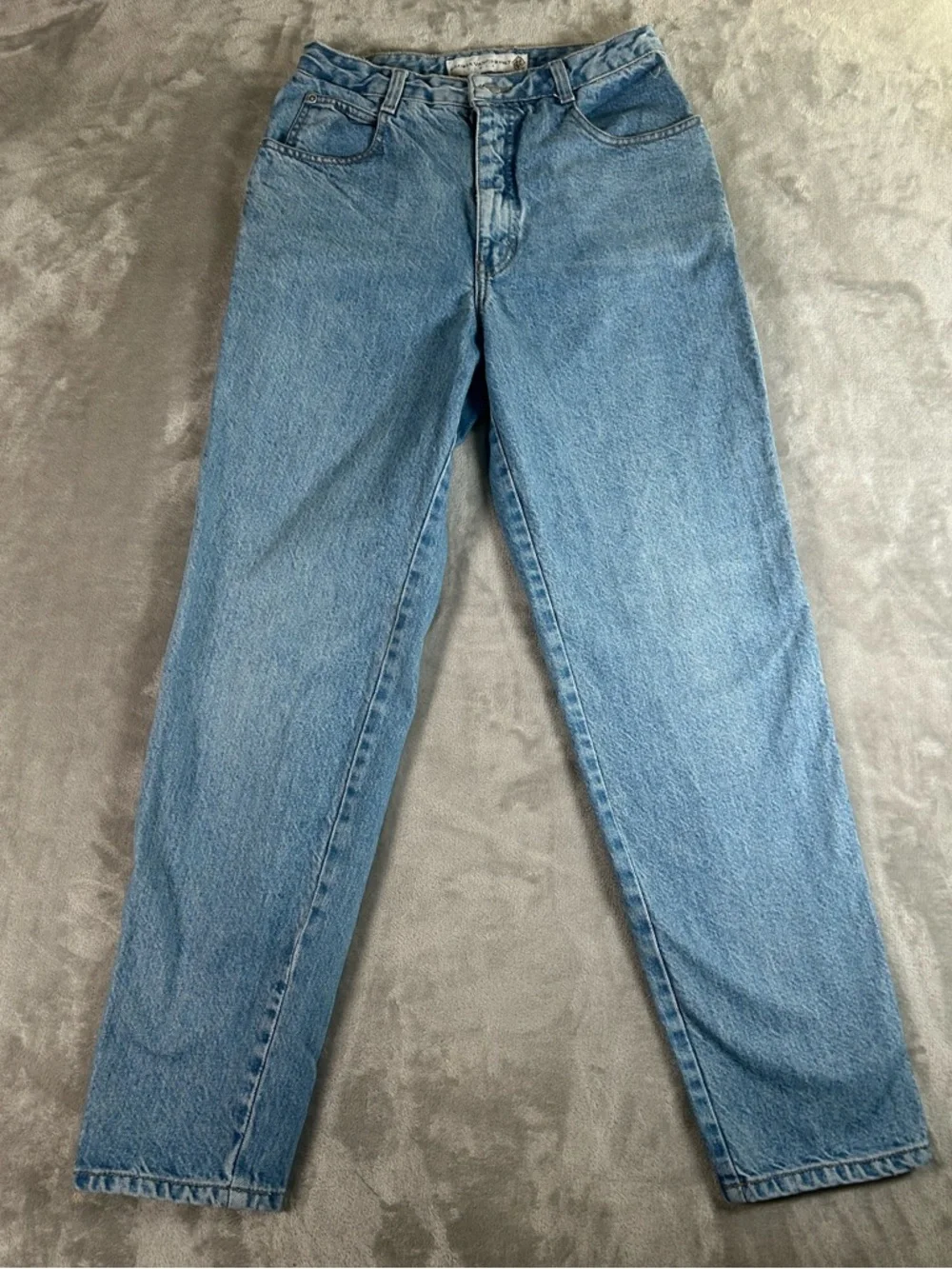 Gloria Vanderbilt High-Rise straight leg Blue Denim Jeans - Picture 3 of 14